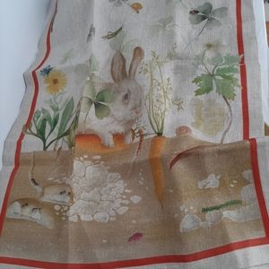 Tessitura Toscana Telerie 100% Linen 18" x 67" Table Runner
